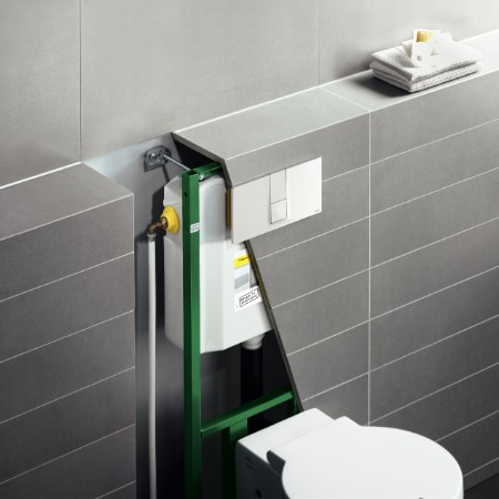 viega scarico cassetta spostare controparete distanza esterna sanitari sbagliare ristrutturare pendenza